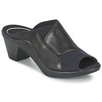 romika mokassetta 244 womens mules casual shoes in black