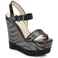 roberto cavalli tps882 womens sandals in black