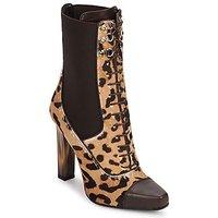 Roberto Cavalli SPS769 women\'s Low Ankle Boots in brown