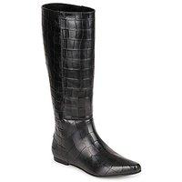 Roberto Cavalli SPS749 women\'s High Boots in black