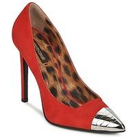 roberto cavalli wds212 womens court shoes in red