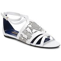 roberto cavalli tps918 womens sandals in multicolour