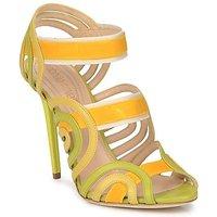 Roberto Cavalli RPS691 women\'s Sandals in yellow