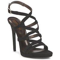 roberto cavalli rps570 womens sandals in black