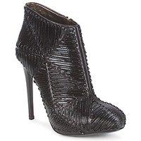 Roberto Cavalli QPS566-PN018 women\'s Low Ankle Boots in black