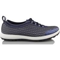 rockport wash laceup womens shoes trainers in blue