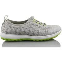 rockport wash laceup womens shoes trainers in grey