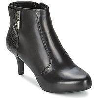 rockport sto7h65 two strap bootie womens low ankle boots in black