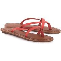 roxy arjl200370rdo womens sandals in red