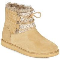 roxy tara j boot tan womens mid boots in beige