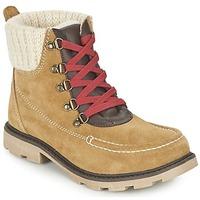 roxy creston j boot tan womens mid boots in beige