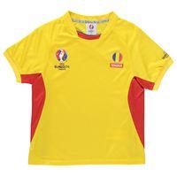 Romania UEFA Euro 2016 Poly Training Tee (Yellow) - Kids