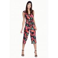 ROSE FRILL CULOTTE JUMPSUIT