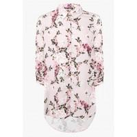 romance floral ls sateen shirt