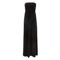 ROUCHED BANDEAU MAXI DRESS