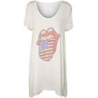 rolling stones stars stripes t shirt white