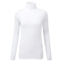Roll Neck Top (White / 08)