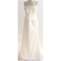 Ronald Joyce designer Ivory dress size 14