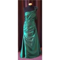 ronald joyce one shoulder bridesmaid dress size 14