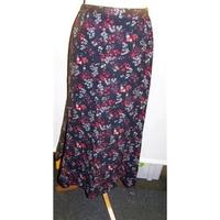 rowlands of bath size 16 multi coloured a line skirt