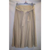 Ronit Zilkha - Size: 10 - Beige - A-line skirt