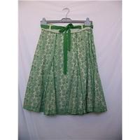 Rocha. John Rocha (Debenhams) - Size: 10 - Green - Pleated skirt