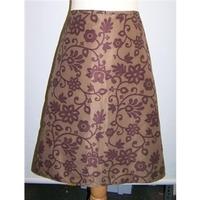 rohan size 10 brown a line skirt