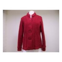 roman originals size m red casual jacket coat