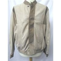 Robina (NZ) - Size: M - Beige - Suede/Leather Smart Unisex jacket