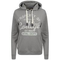royal college pullover hoodie in grey tboe guest brand