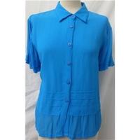 Roman Originals - Size: 16 - Blue - Short sleeved shirt