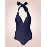 rosie for autograph elongated triangle slide swimsuit with preformed c ...