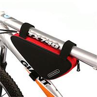 ROSWHEEL Bike Bag 1.5LBike Frame Bag Waterproof Zipper / Moistureproof / Shockproof / Wearable Bicycle Bag PVC / 600D Polyester Cycle Bag