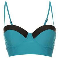 Rock and Rags Long Line Bikini Top