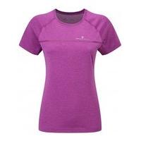 ronhill everyday short sleeve running tee womens thistle marl