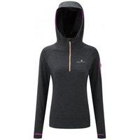 ronhill momentum victory hoodie womens charcoal marlthistle