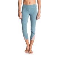 Roxy Imanee Heather - Sports Capri Pants - Captains Blue