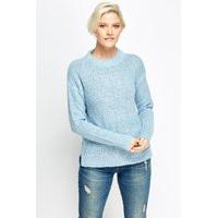 Round Neck Speckled Jumper