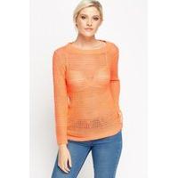 Round Neck Knitted Jumper