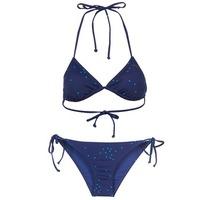 Roxy BASIC SEASIDE SET women\'s Bikinis in blue