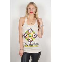 rockoff trade womens yellow sub portholes tank top off white natural 