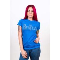 Rockoff Trade Women\'s Drop T Dimante T-shirt, Blue, Medium