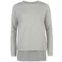 Rock and Rags Chiffon Hem Sweater Ladies