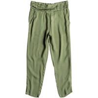 roxy pantalon womens trousers in green