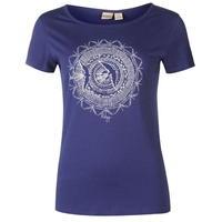 Roxy Take Away Sky T Shirt Ladies