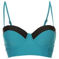 Rock and Rags Long Line Bikini Top