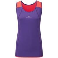 ronhill wms trail cargo tank womens t shirt in red