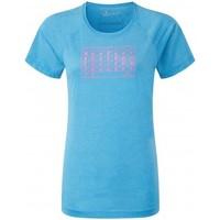 ronhill aspiration everyday ss tee womens t shirt in blue