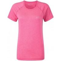 ronhill aspiration motion ss tee womens t shirt in pink