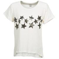 roxy stars dq womens t shirt in white